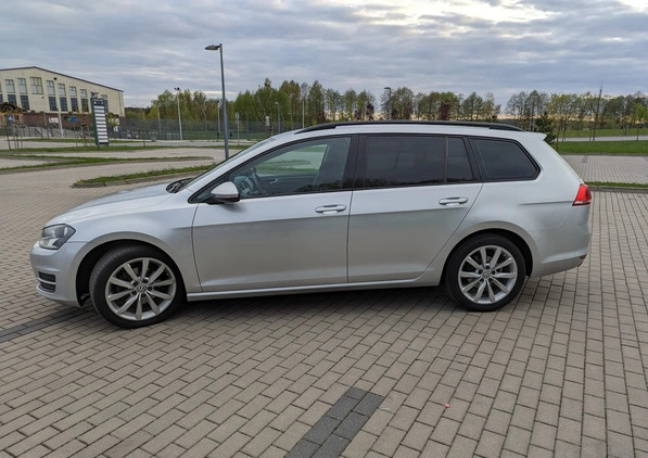 Volkswagen Golf cena 34800 przebieg: 227000, rok produkcji 2014 z Ełk małe 137